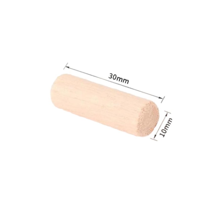 Fetoatar 150Pcs Wooden Dowel Pins Kit 3/8x1-3/16 Inch Small Fluted Wood Dowels Pegs Hardwood Pin for Furniture Woodworking Crafts, Furniture, Door, DIY - Image 2